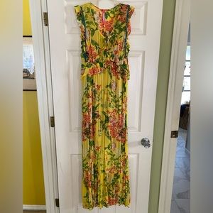 Yellow Floral Dress, Plenty by Tracy Reese